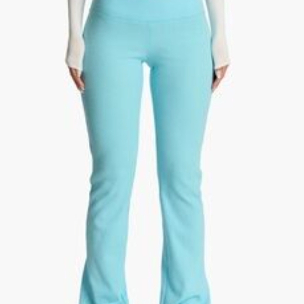 Naked Wardrobe Baby Blue Waffle Pants